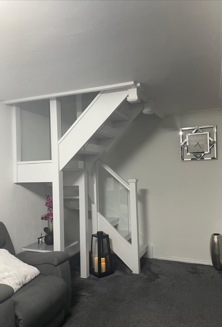 Bespoke staircases 3 after 2 project by Barnett's Bespoke — completed in Hertfordshire