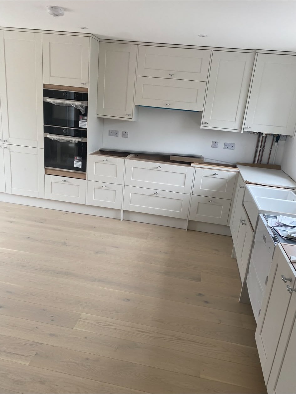 Kitchens 1 after 2 project by Barnett's Bespoke — completed in Hertfordshire